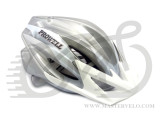 Шлем ProWheel F44R разм. 54-58 (M), бело-серебристый